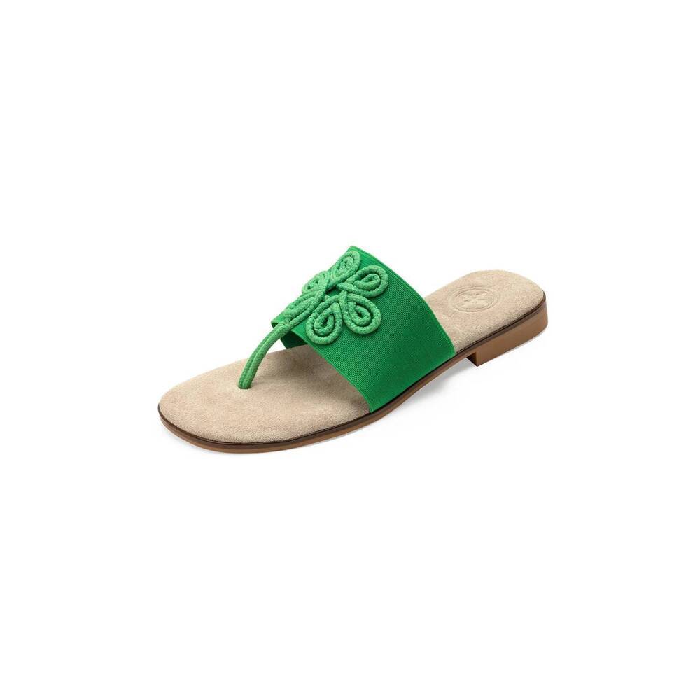 NEW CHARLESTON SHOE CO. women's morris sandals in green flower